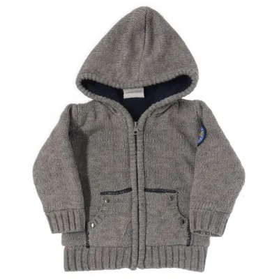 Kapuzenpullover (Grau) von Topomini Polyamid, Polyester, Acryl