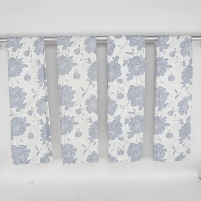 Veckbandslängd (Vit, Blå) från Jotex Bomull