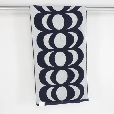 Badehåndklæde (Blå, Grå) fra Marimekko Bomuld