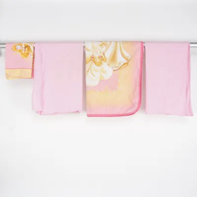 Bäddset (Rosa, Flerfärgad) från Disney Bomull, Polyester