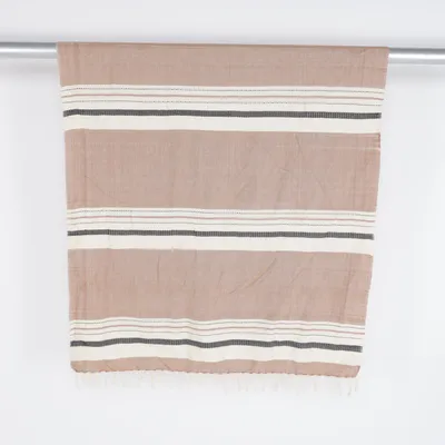 Tæpppe (Beige, Hvid, Sort)