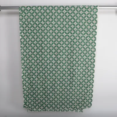 Textil (Grön, Vit)