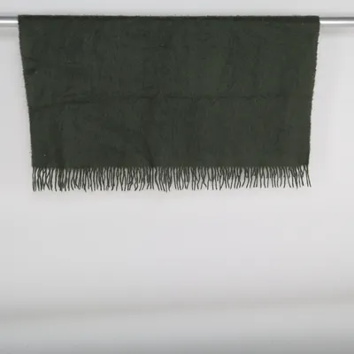 Tæpppe (Grøn) fra Stackelbergs Stockholm Mohair, Polyamid, Uld