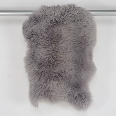 Skind (Grå) Akryl, Polyester