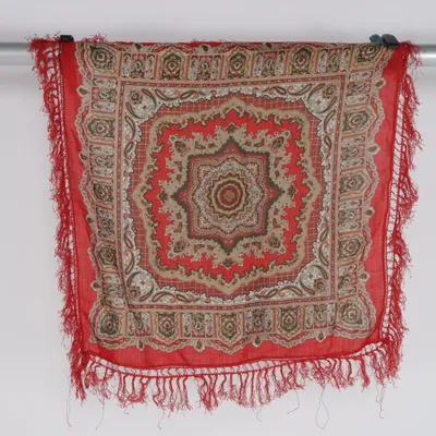 Textile (Red, Multicolored) from Reine Wolle
