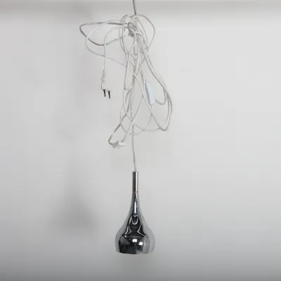 Taklampa (Silverfärgad, Vit)
