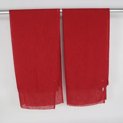 Veckbandslängd (Röd) från Hemtex Polyester