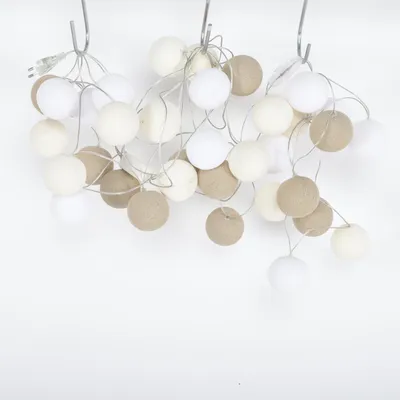 Ljusslinga (Beige, Vit) från IRIS Lights