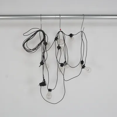 Ljusslinga (Transparent, Svart) från Konst Smide