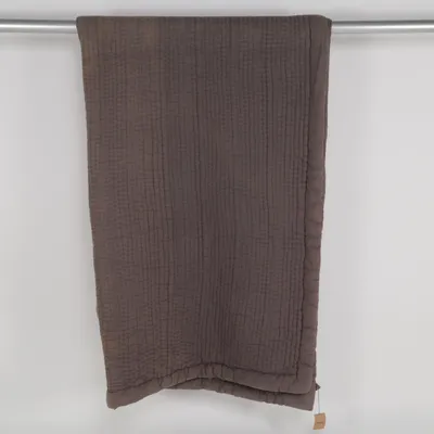 Sprei (Grijs) van Oscar & Clothilde Katoen, Polyester
