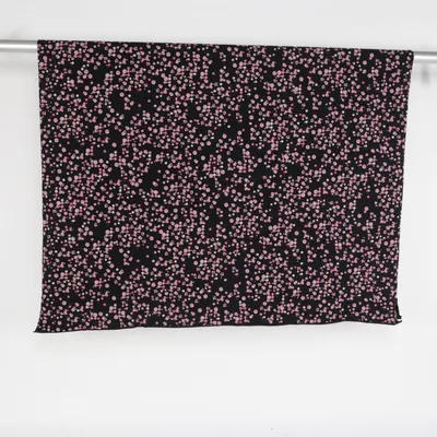 Textile (Black, Pink, Yellow) from Marimekko