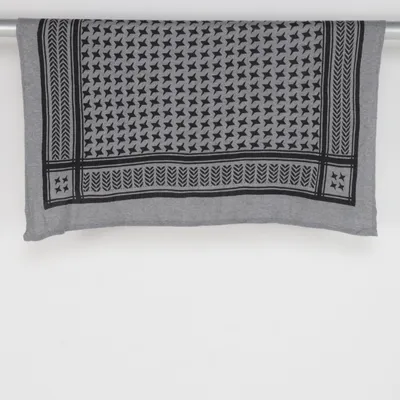 Scarf (Gray, Black) from Clara H