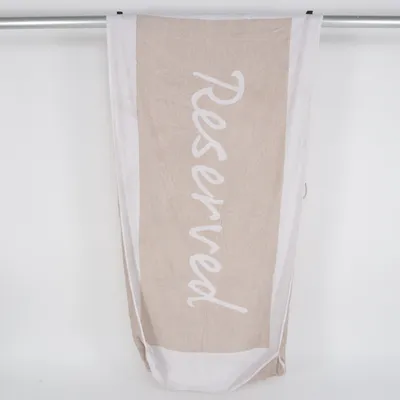 Badlakan (Beige) från Kid Bomull