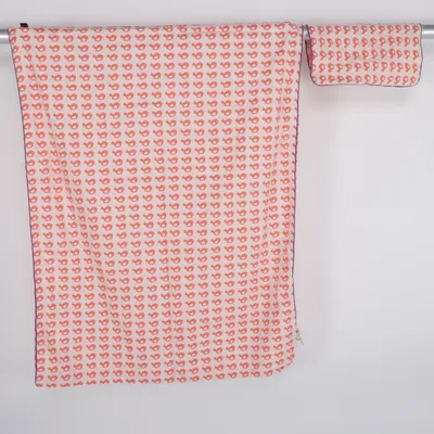 Bäddset (Rosa, Flerfärgad) från Ferm Living Ekologisk bomull