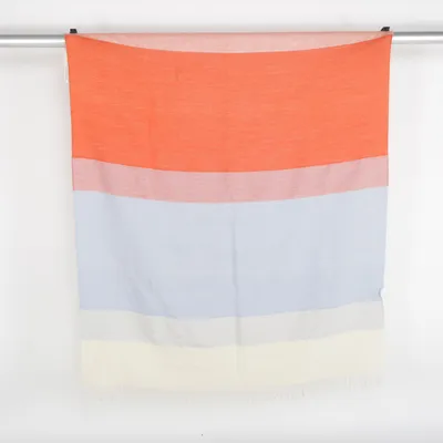 Tæpppe (Orange, Blå, Hvid) fra Marimekko