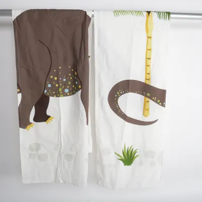 Rod pocket curtain (JÄTTELIK) from IKEA Cotton