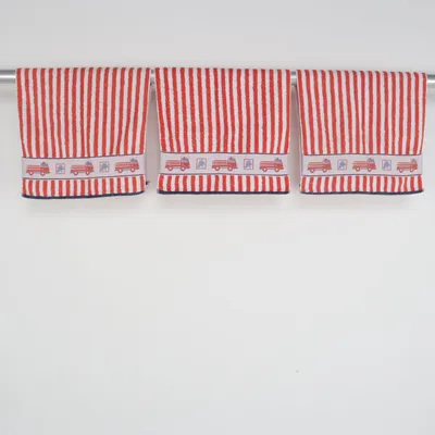 Bath towel (Red, White, Blue) from Tukan Cotton