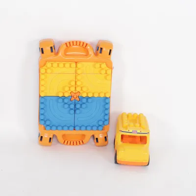 Jouet d'éveil (Bleu, Jaune, Orange) de Mega Bloks
