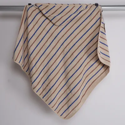 Badcape (Beige, Brun, Blå) från Oyoy Ekologisk bomull