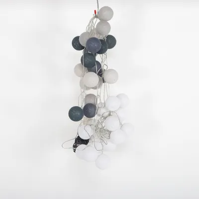 String lights (Blue, Gray, White) from Rusta