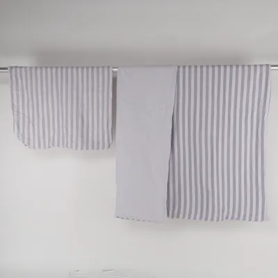 Bed set (Gray, White) from Dormia Cotton