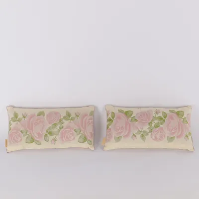 Cushion (Pink, Green, Beige) from APELT