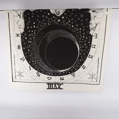Tapisserie (Noir, Blanc) de Urban Outfitters Coton