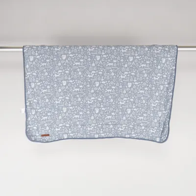 Baby blanket (Blue, White, Multicolored) from Little Dutch Cotton, Polyester
