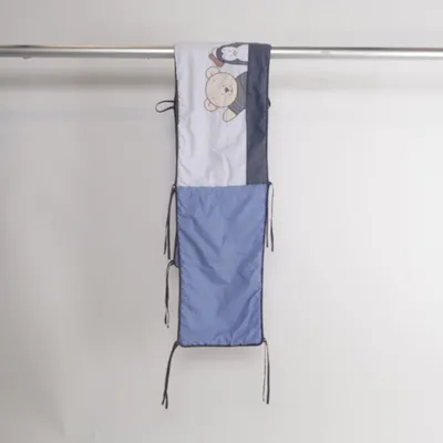 Cot bumper (Blue, White, Multicolored) from Alvi