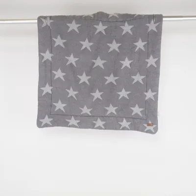 Couverture de bébé (Gris, Blanc) de Little Coton, Polyester