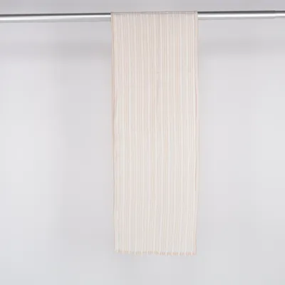 Chemin de table (Beige, Blanc) de Noblesse Coton