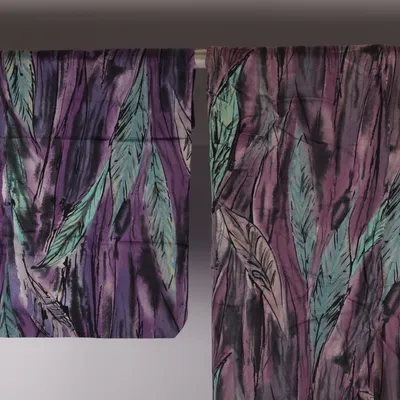 Bed set (Purple, Blue, Multicolored) from Erbelle Cotton