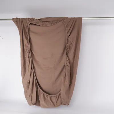 Stræklagen (Beige) fra Janine Bomuld, Elastan