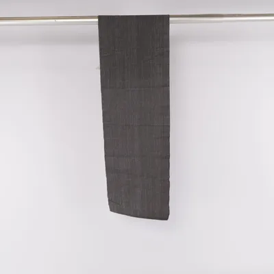 Chemin de table (Gris, Argent) de Tedi Coton, Fibre métallique, Polyester