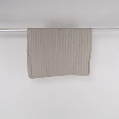 Babytæppe (Grå, Hvid) fra Minitude Akryl, Polyester
