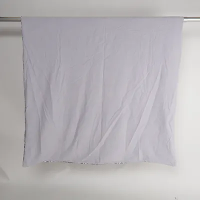 Duvet cover (Gray, White) from Meradiso Cotton, Linen