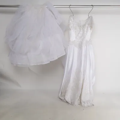 Robe de mariée (Blanc) de Private Label Polyamide, Polyester