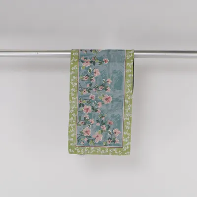Table runner (Green, Blue, Pink) from Sander Cotton, Polyester
