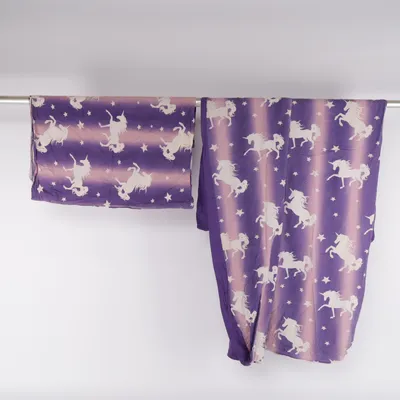 Parure de lit (Violet, Rose) de Novitesse Coton