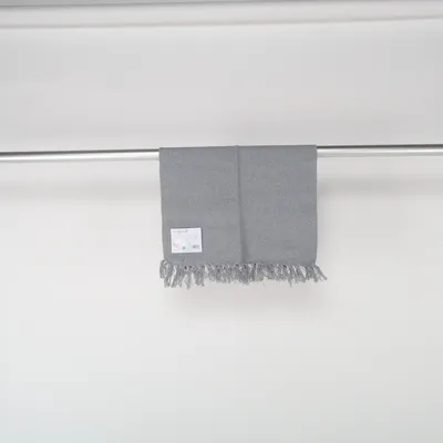 Woven rug (Gray) from Based Cotton, Polyester