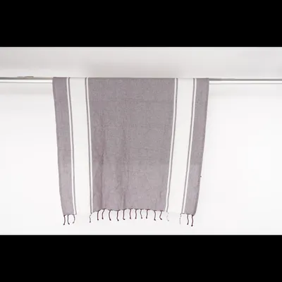 Beach towel (Purple, White) from Caudalie Organic cotton