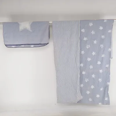 Duvet cover (Blue, White) from Dormia Cotton