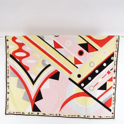 Strandtuch (Vivarone) von Emilio Pucci Baumwolle