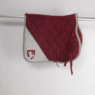 Saddle pad (Red, White) from Showmaster