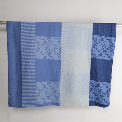 Housse de couette (Bleu, Blanc, Multicolore) de Ems Polyester