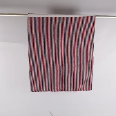 Serviette (University Stripe Towel W/ 4 Bar) de Thom Browne Coton