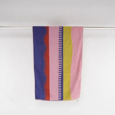 Badehåndklæde (Pink, Blå, Gul, Rød) fra Adidas Bomuld