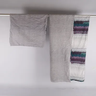 Parure de lit (Bleu, Violet, Blanc) de Le Château Coton