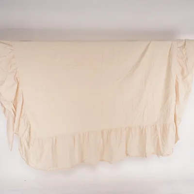 Sengetæppe (Beige) fra TCM Økologisk bomuld