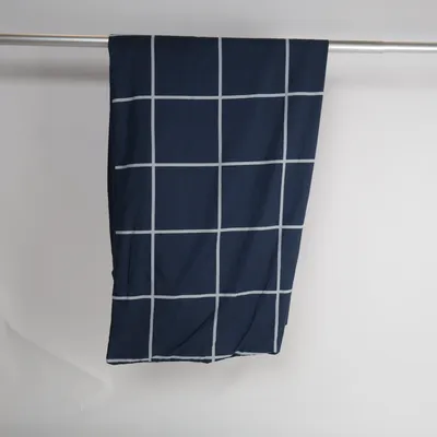 Duvet cover (Blue, White) from Amazon Basics Polyester